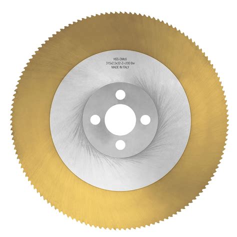 Hss Ticn Cold Cut Saw Blade For Stainless 250 X 20 X 32 Dolphin Tooling Ltd