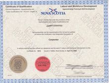 Buy Replacement Certificate - Red Seal Canada