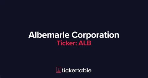 What Does Albemarle Corporation Do?