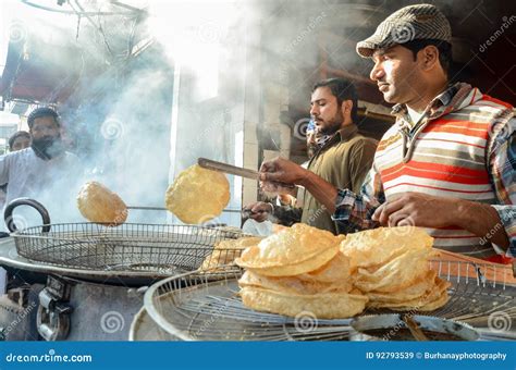 A View From The Famous Food Street Lahore Pakistan Editorial Stock