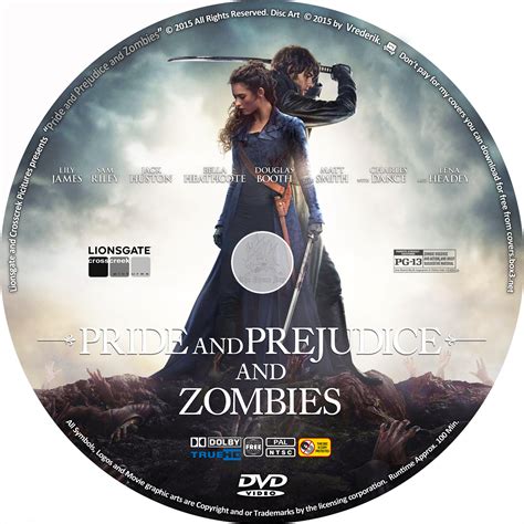 COVERS BOX SK Pride And Prejudice And Zombies 2016 Blu Ray DVD HT