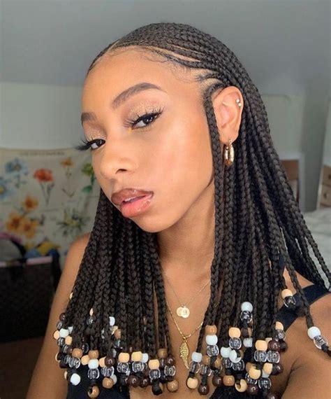 55 Latest Fulani Box Braids Ideas 2024 Thrivenaija Braided Cornrow Hairstyles African