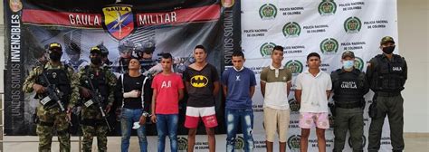 Capturan A Seis Presuntos Integrantes Del ‘clan Del Golfo Santa Marta Al Día