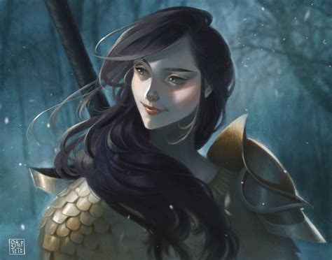 ArtStation - DIgital Painting Commission - Rosslyn, Stef Tastan