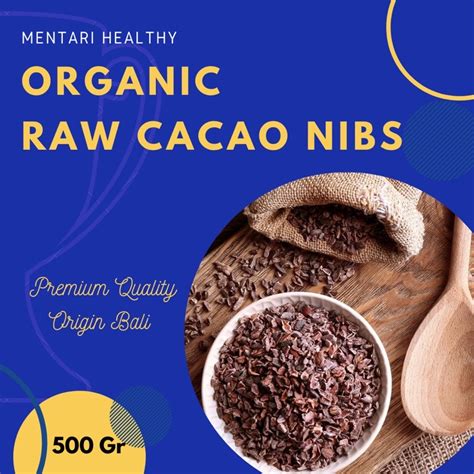 Jual Organic Raw Cacao Nibs 500Gram Shopee Indonesia