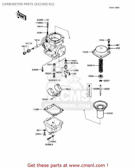Kawasaki Kz1000r1 Eddie Lawson Replica 1982 Usa Canada Carburetor Parts