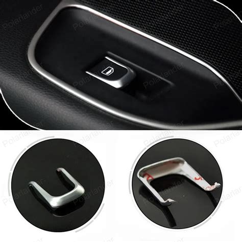 Door Window Lift Switch Trim Cover Stickers 7 Pcs Car Styling For Audi A1 A3 8v A4 B8 A6 C7 Q3