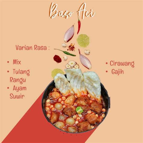 Jual Baso Aci Pedas Original Varian Rasa Cilok Kuah Bumbu Geprek