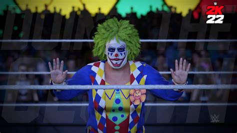 Doink The Clown Entrance Signature Finisher Victory WWE 2K22 PS5