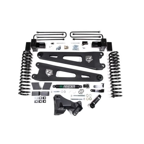 Zone Offroad 4 Radius Arm Lift Kit 17 19 Ford F 250350