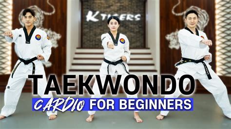 EN 20 MIN HOME CARDIO for BEGINNER Taekwondo ver l 20분 왕초보 유산소 태권도