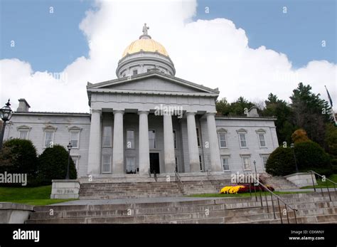 State Capital Building in Montpelier Vermont USA Stock Photo - Alamy