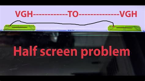 HALF SCREEN PROBLEM SOLUTION YouTube