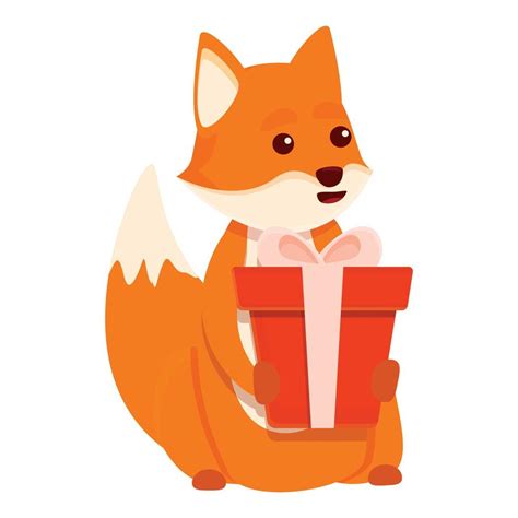 Fox T Box Icon Cartoon Style 14308134 Vector Art At Vecteezy