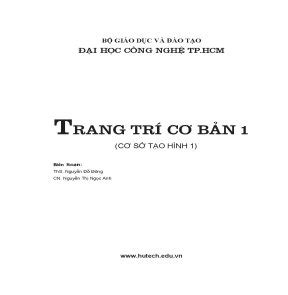 Trang trí cơ bản 1 cơ sở tạo hình 1