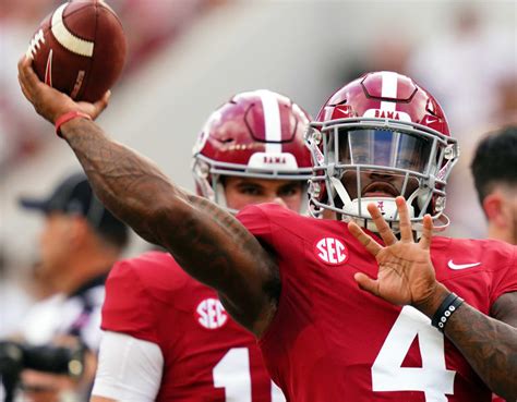 Nick Saban Says He Considered Switching Qbs During Alabamas Loss To Texas Tideillustrated