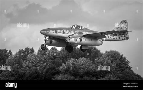 Messerschmitt Me Arriving At Raf Fairford For The Royal