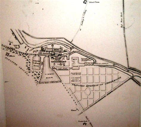 Map Grangemouth At Eastern Entrance Of Forth And Clyde Canal Falkirk Council