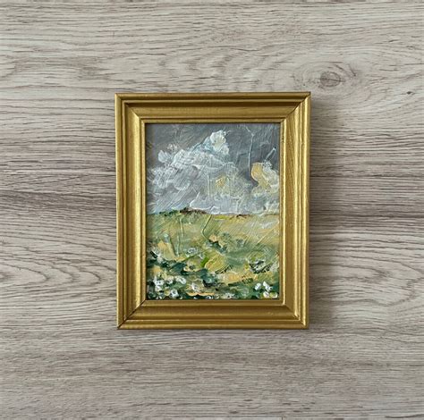 Gold Framed Vintage Painting Oil Painting Original Vintage - Etsy