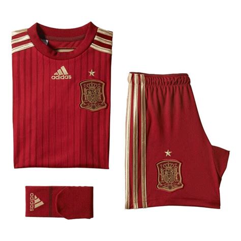 Conjunto De Niños 1ª Equipación Selección Española De Fútbol Adidas