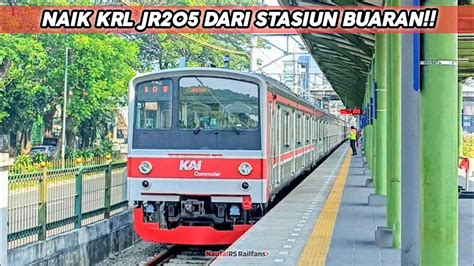 Naik Krl Jr Dari Stasiun Buaran Naik Krl Commuter Line Dari