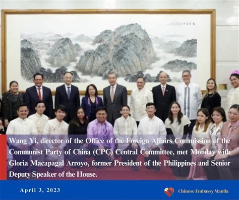 Chineseembassymanila On Twitter 🇨🇳🇵🇭 Wang Yi Director Of The Office