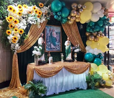 Nicole Creations Houston On Instagram Un Hermoso Altar En Honor A San