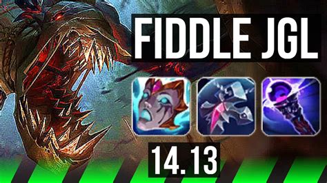 FIDDLESTICKS Vs LILLIA JGL 12 1 10 65 Winrate Dominating NA