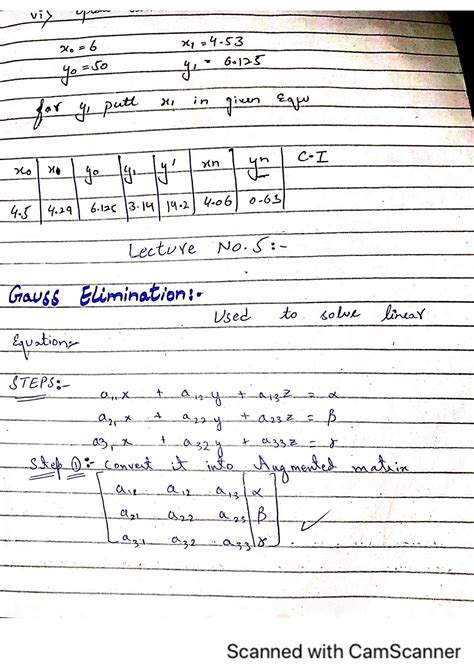 SOLUTION: Gauss elimination method with examples - Studypool