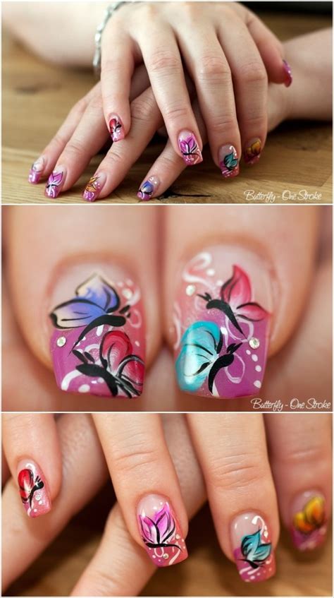 16 Butterfly Nail Designs For The Season Pretty Designs