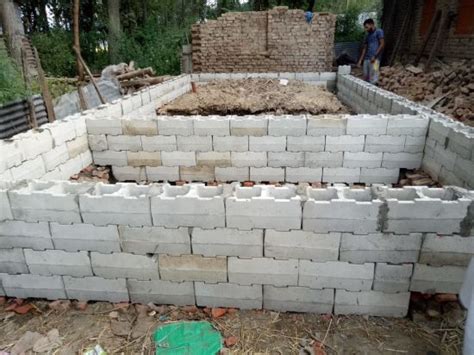 Interlocking Concrete Wall Blocks