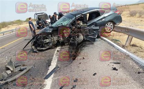 Choque Sobre La Autopista Siglo Xxi Deja Dos Muertos Y Dos Heridos