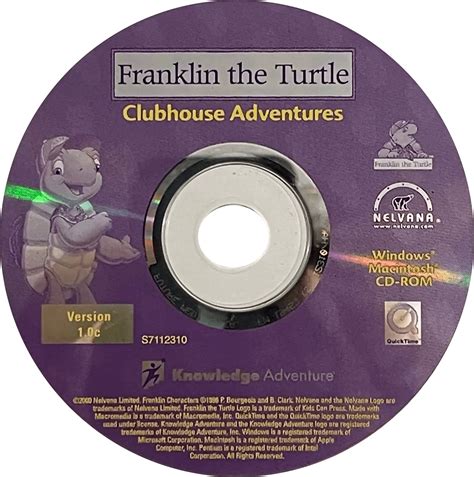 Franklin The Turtle Clubhouse Adventures Images Launchbox Games Database