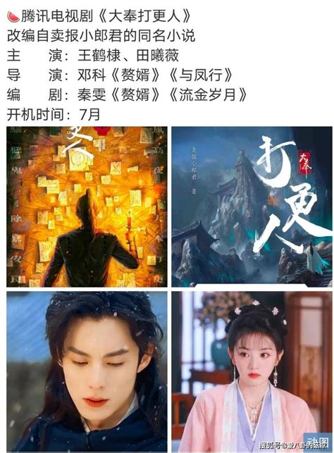 古装探案剧《大奉打更人》 主演：王鹤棣、田曦薇 搜狐大视野 搜狐新闻