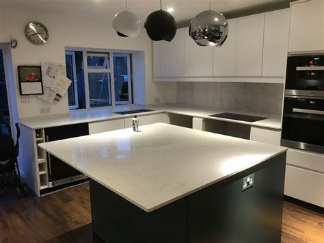 Attica White Carrera Reigate Surrey Rock And Co Granite And Quartz