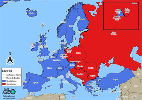 Mapas Da Guerra Fria Librain