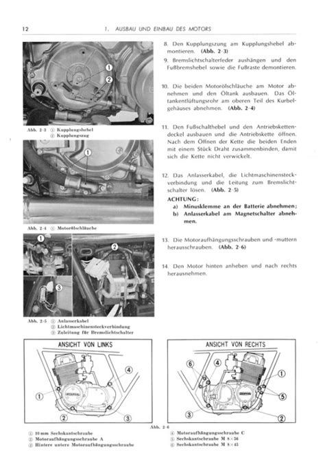 Honda Cb Four Motorcycle Repair Manual Workshop Manual