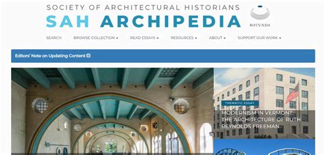 One Architecture One World On Twitter Sah Archipedia Is An Online