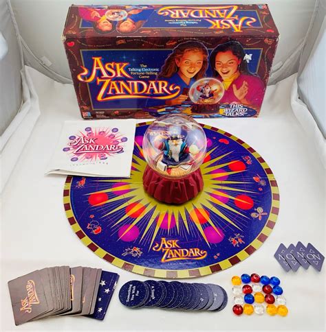 Ask Zandar Game 1992 Milton Bradley Great Condition Mandis