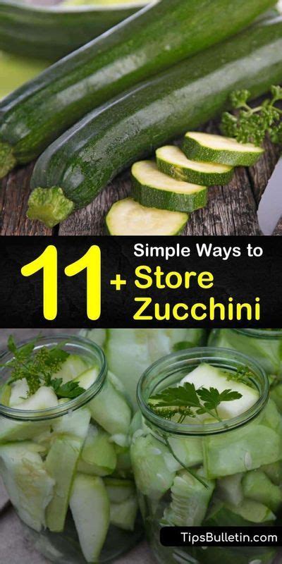 11 Simple Ways To Store Zucchini Keep It Fresh Longer