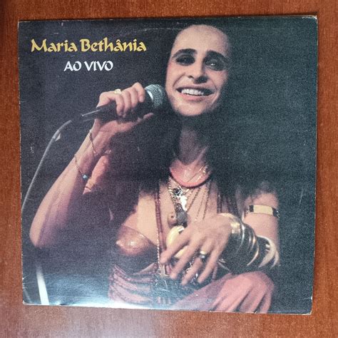 Maria Bethania Ao Vivo Vinyl Lp Latin Mpb Emi Fosforo Queimado