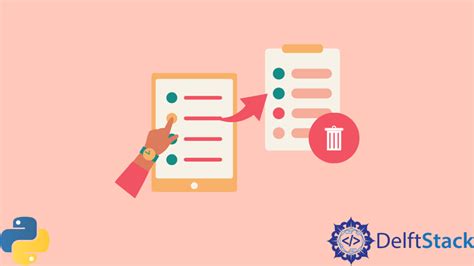 Remove List From List In Python Delft Stack