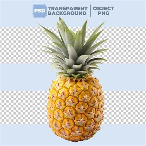 Png De Fundo Transparente De Abacaxi Psd PSD Premium