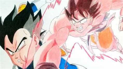 Goku Y Vegeta Super Saiyan 4 Dibujos Dibujo De Goku Y Dragon Ball Z Images