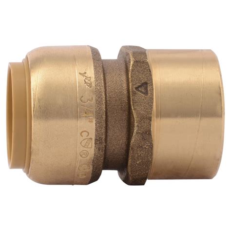 Sharkbite In Brass Push To Connect X Female Pipe Thread Adapter