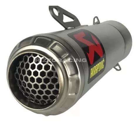 Ponteira Escapamento Akrapovic Universal Parcelamento Sem Juros