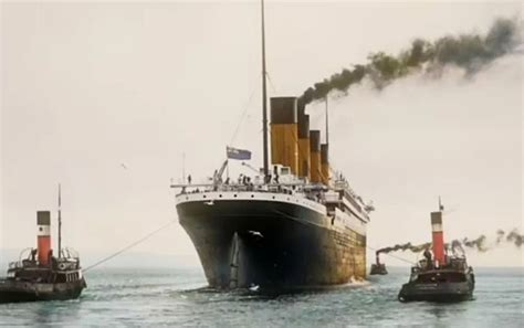 Documentary reveals incredible colorized footage of the Titanic