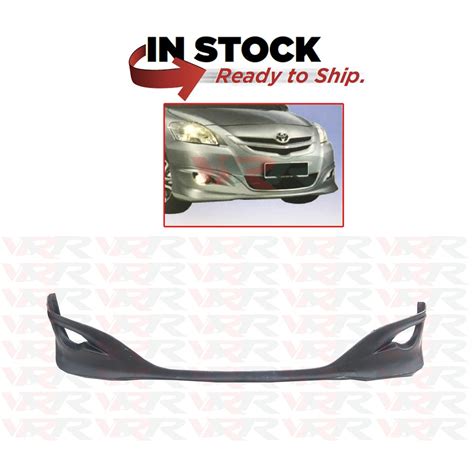 Toyota Vios Nd Gen T Stv Front Skirt With Logo Bumper Lower