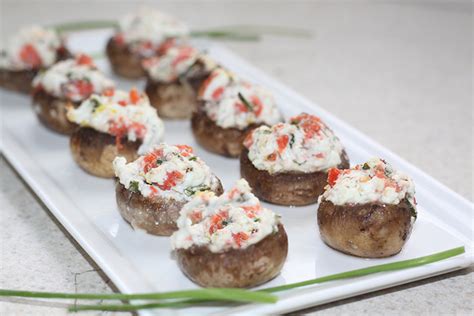 Smoked Salmon Stuffed Mushrooms Gather Lemons