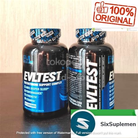 Jual Evl Test Tribulus Terrestris Caps Zma Dhea Testo Booster Di